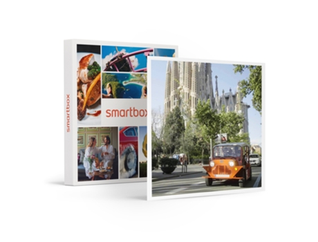 Caja Regalo SMARTBOX Barcelona: 1 tour privado en coche eléctrico de 2 horas para 3 personas