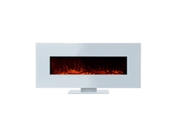 Chimenea eléctrica KEKAI Alaska 1600 W (128 x 26 x 61 cm - 2 Niveles)