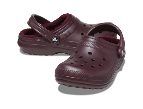 Zuecos CROCS Forrados Classic Rojo (41/42)