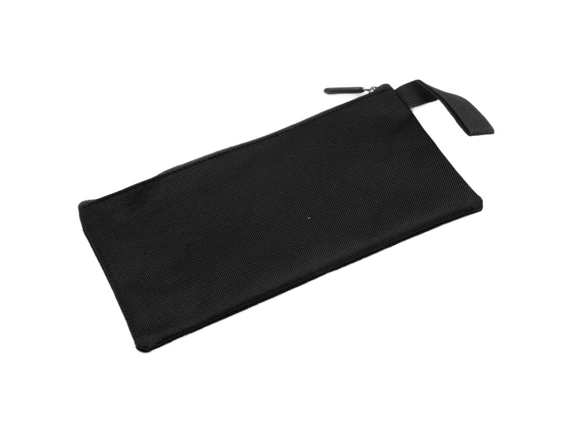 Vlrla-bolsa De Herramientas De Lona Duradera Impermeable Portátil Para Almacenamiento De Artículos Negro