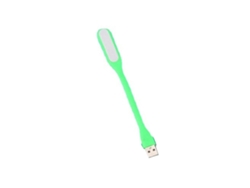 Luz De Leitura Led Usb 5v Portátil Ajustável Mini Luz Noturna Para Power Bank Laptop Verde