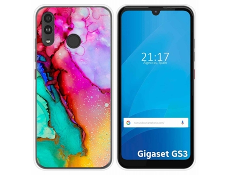 Carcasa Gigaset GS3 TUMUNDOSMARTPHONE Dibujos Multicolor