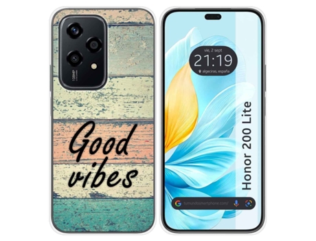 Funda Lite Diseño para Honor, Huawei 200 Lite 5G TUMUNDOSMARTPHONE Multicolor