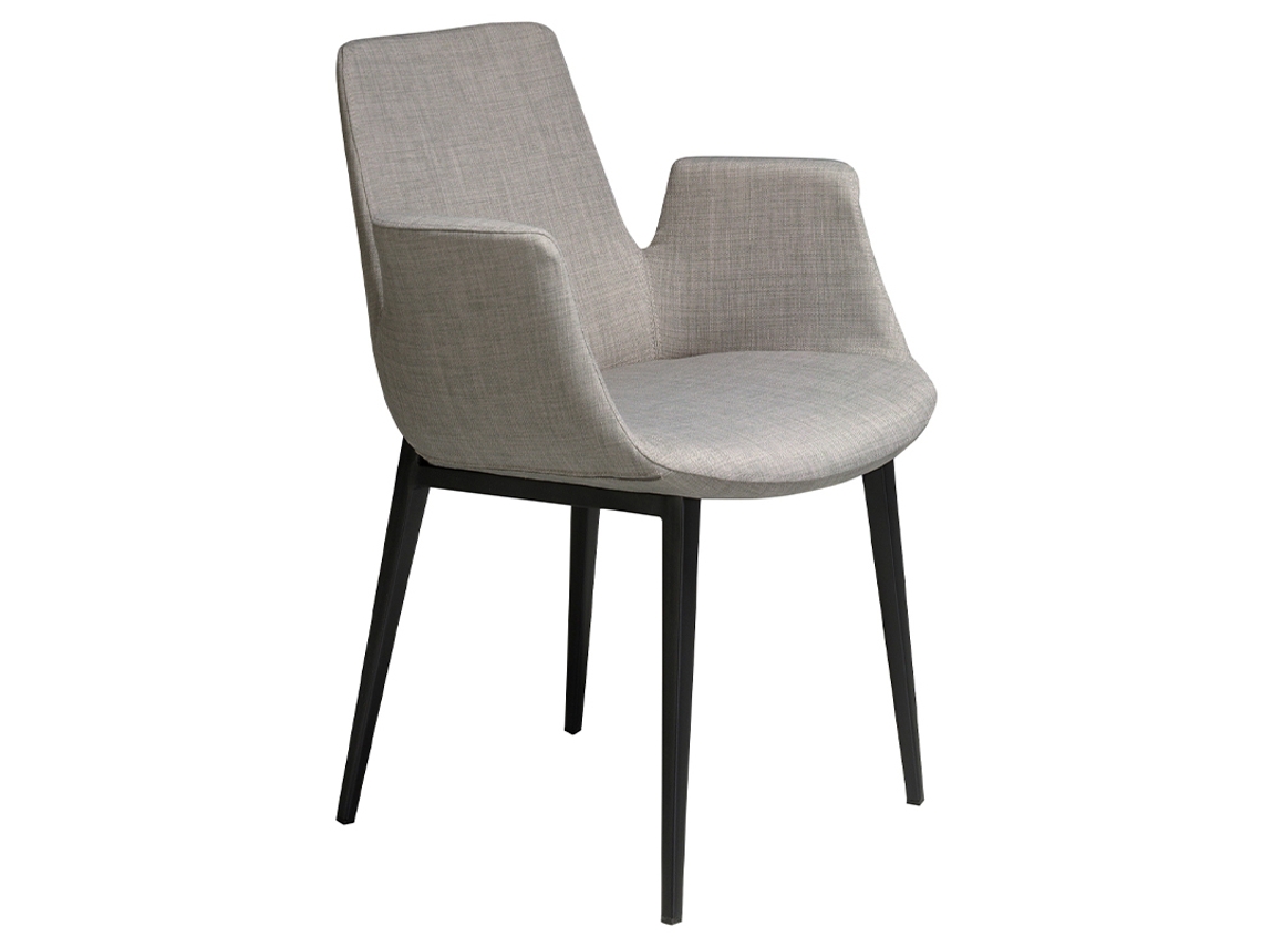 Cadeira ANGEL CERDÁ 4002 (Bege, Preto - 59 x 58 x 82 cm)