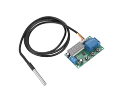 2026dz-módulo Controlador De Temperatura Led Yyw-1 Sensor Relé De Control Temperaturas 12vdc