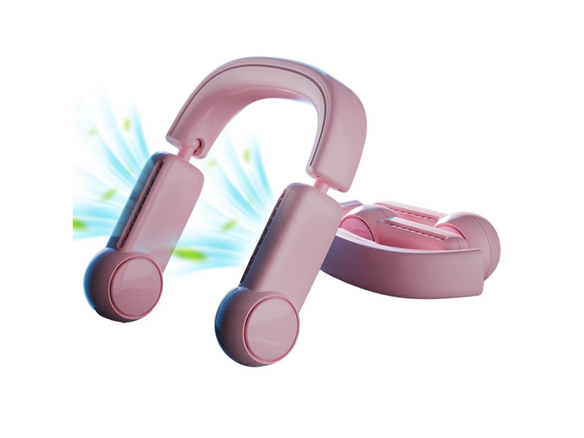 Ventilador de cuello plegable sin aspas recargable por USB