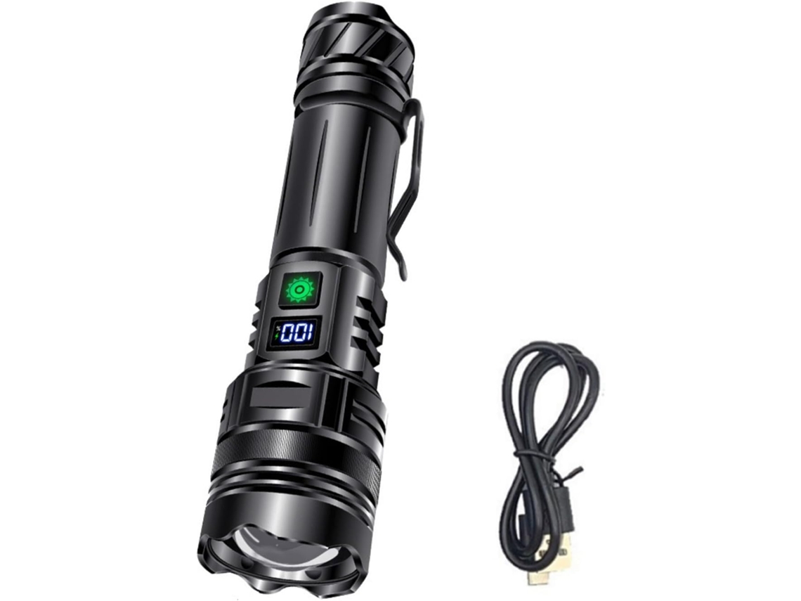 Linterna De Aluminio Led Antorcha 3 Modos De Luz Base Azul Blanco Rojo Luz Aventura Base De Linterna Al Aire Libre