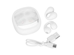 Fones De Ouvido Tradutor De Idiomas 144 Idiomas Bluetooth 5.3 Redução De Ruído Sem Fio Com Display Digital Branco