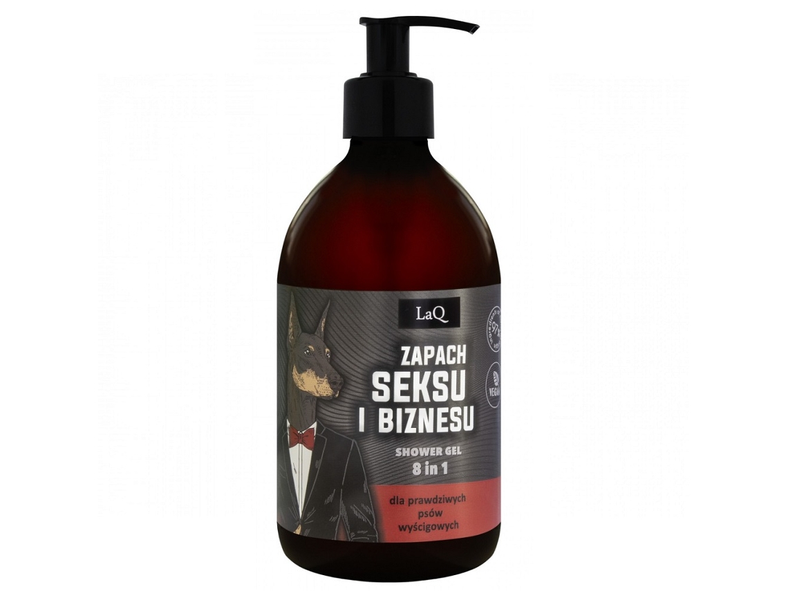 Gel De Ducha Multifunción 8 En 1 Laq Doberman, 500 Ml