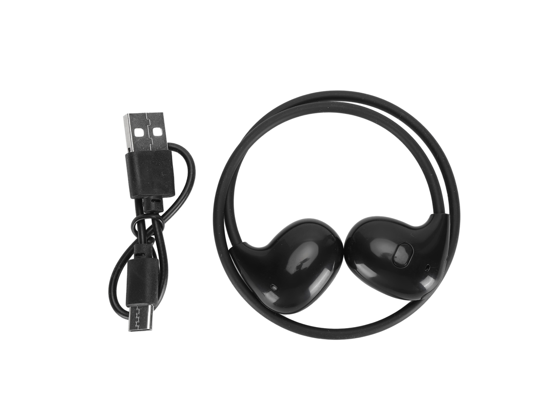 Auriculares Inalámbricos Bluetooth V5.3 Edr Air Driving De Oído Abierto Para Correr, Entrenar Y Andar En Bicicleta - Negro