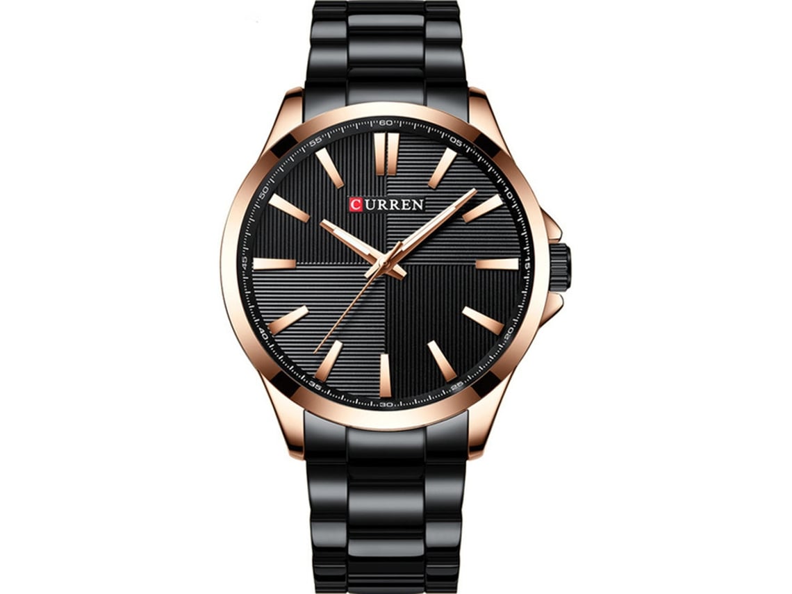 Reloj De Cuarzo Resistente Al Agua Con Correa De Acero, Reloj De Hombre, Reloj De Vestir Informal.