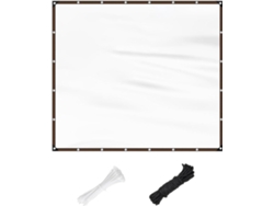 Lona Transparente Para Gallineros, Impermeable Y A La Nieve Cubierta Impermeable Para Invernaderos Para Jardinería,