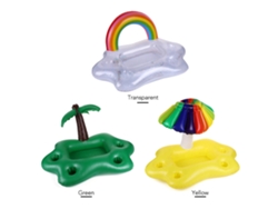 Soporte Inflable Flotante Para Comida Y Bebida Con Portavasos Y Compartimento Para Hielo, Ideal Para Piscinas Y Fiestas.