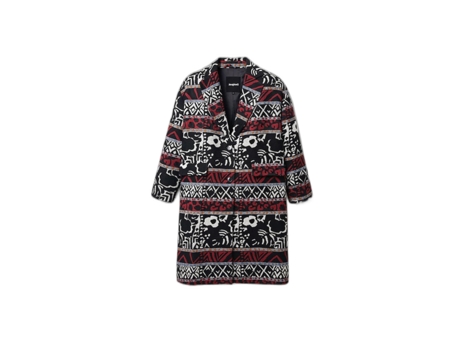 Abrigo DESIGUAL Mujer (Multicolor - XS)