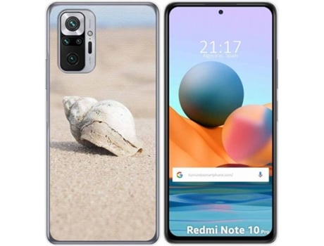 Carcasa Xiaomi Redmi Note 10 Pro TUMUNDOSMARTPHONE Concha Multicolor