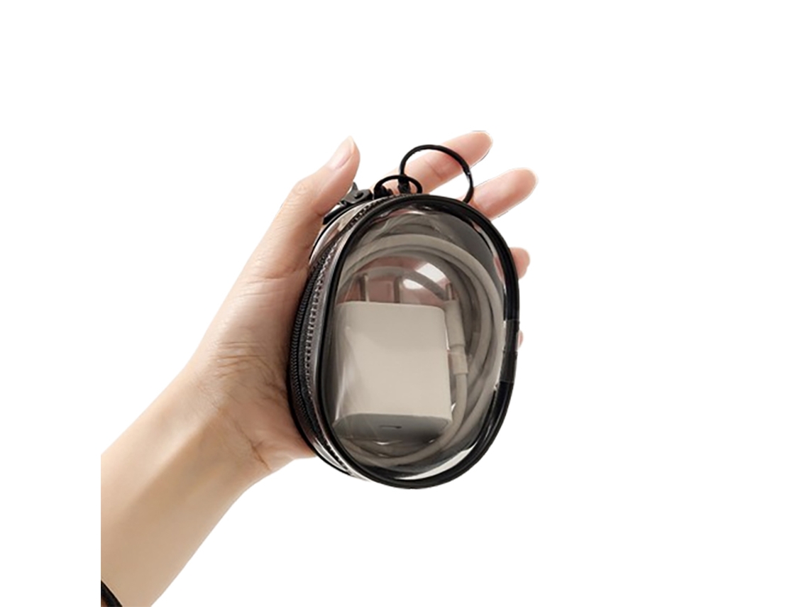 Bolsa organizadora de cables Negro