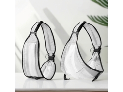 Portabebés Chrui de malla para recién nacidos y niños pequeños, 20 kg (gris)