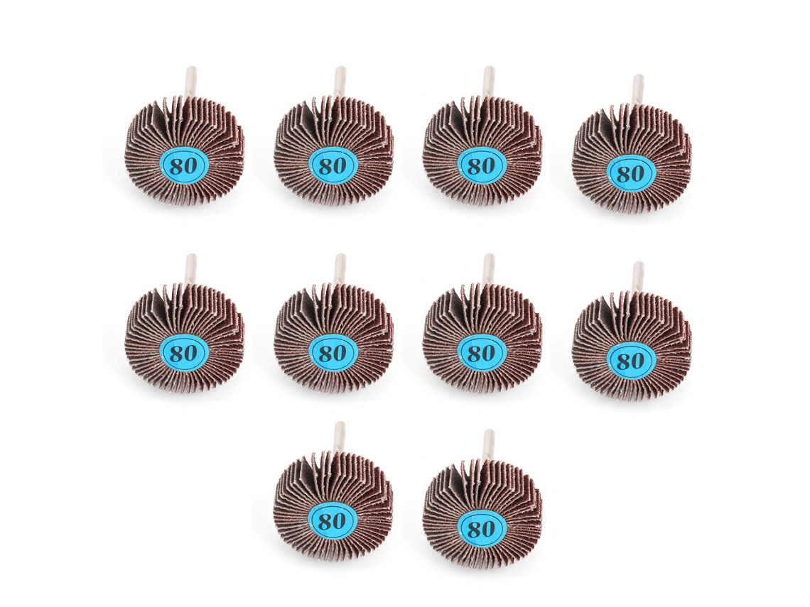 Kit De 10 Discos De Pulido Para Amoladoras Angulares Y Taladros Eléctricos - Accesorios Para Lijado Y Pulido