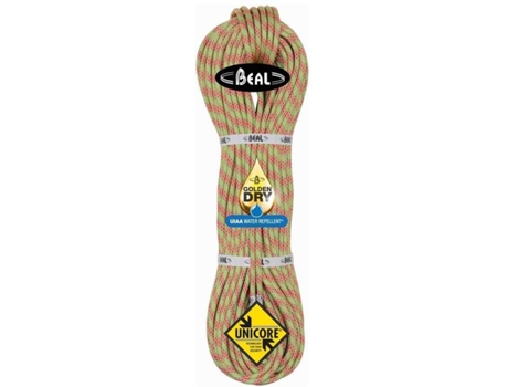 Cuerda De Escalada BEAL Cordas Ice Line Golden Dry (Verde - 50 m)