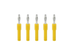 Adaptador De Enchufe Banana 4mm A 2mm, 5 Piezas, Alta Conductividad