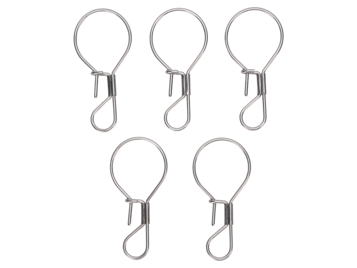 5 Pinzas De Acero Inoxidable Para Peces Vivos, Aptas Para Pesca En Agua Dulce Y Salada.