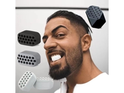 Juego De 3 Ejercitadores De Mandíbula Jawline De Silicona (negro + Blanco + Gris) Digitallab