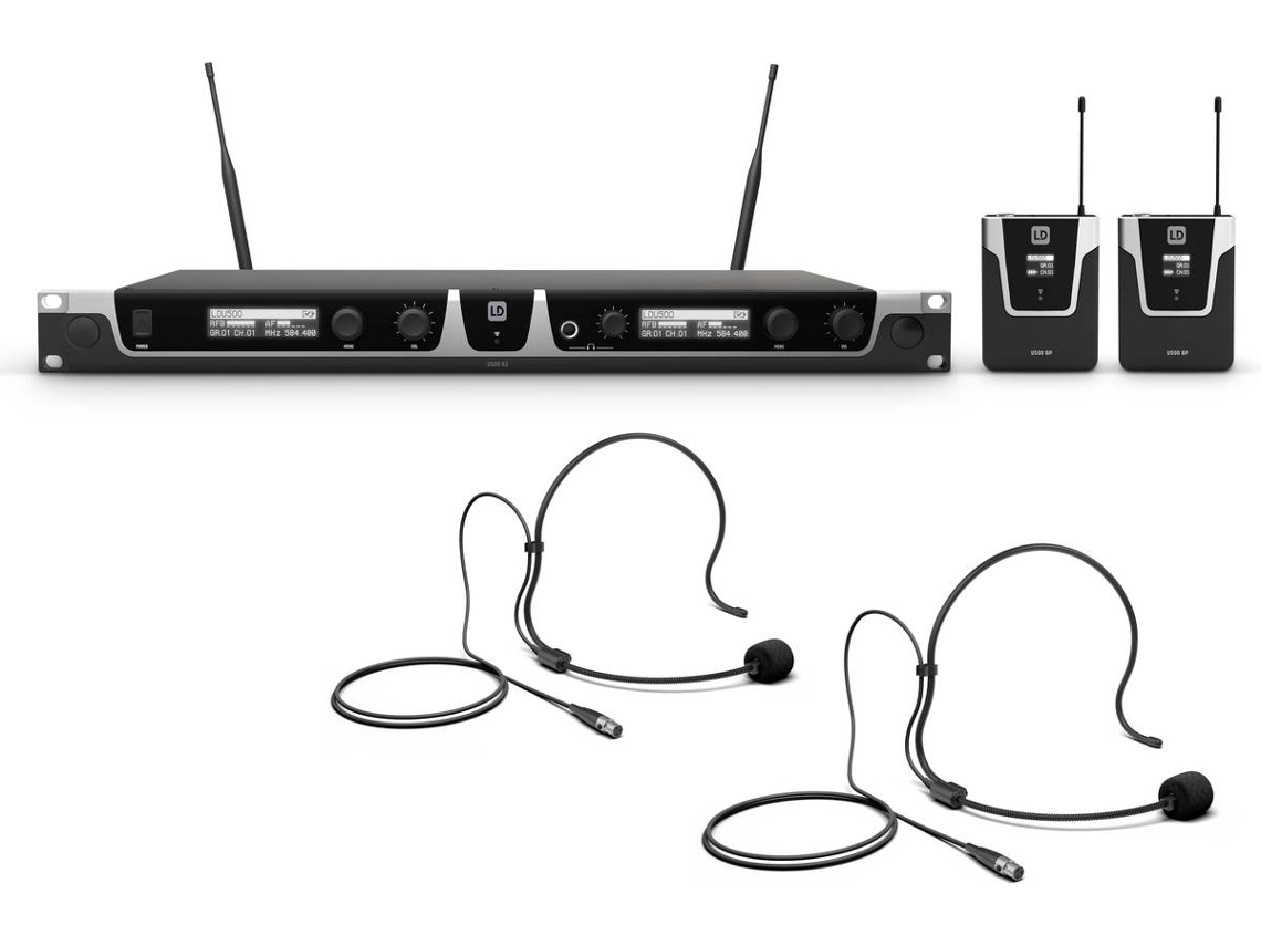 Micrófono LD SYSTEMS Sistema Cabeza U505 Bph 2