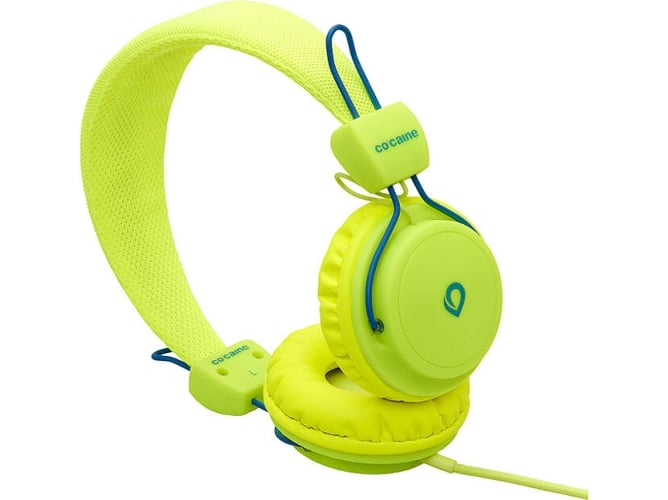 Auriculares con Cable CO:CAINE City Beat (On Ear - Amarillo)