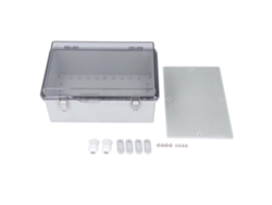 2026velora-caja De Empalme Eléctrica Ip67 Impermeable De Plástico Abs Exterior Con Tapa Transparente Para Dispositivos Satelitales