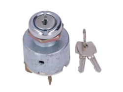 Llave De Encendido Universal De 3 Terminales Y 3 Posiciones De 12 V Con 2 Llaves Para Coche Y Camión.