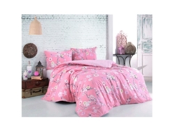 Juego De Cama - Funda Nórdica 220 X 240 + 2 Fundas De Almohada 60 X 60, Algodón Reforzado - Rosa