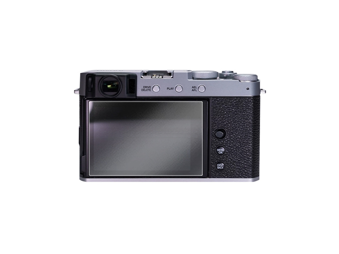 Protector de pantalla de vidrio templado 9H para cámaras Fujifilm Xe2 CUICH (paquete de 3)
