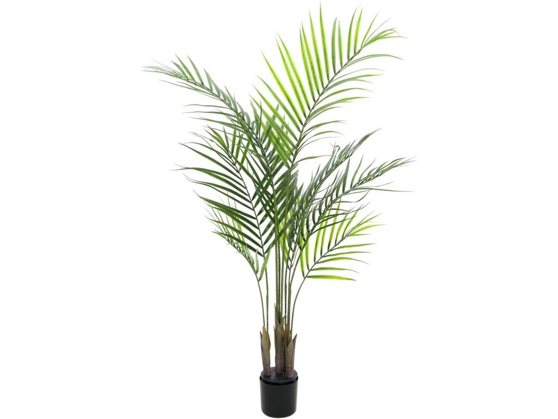 Planta Artificial EUROPALMS Areca Palm (Verde - 125 cm)