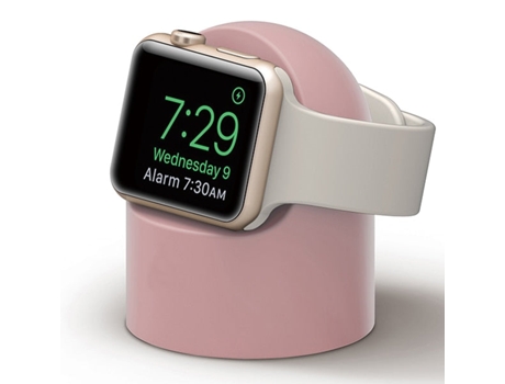 Cargador de Apple Watch SLOWMOOSE Mling Stand Apple Watch Gestión de cables para Iwatch (Rosa)
