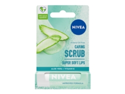 Nivea Exfoliante Labial Nutritivo Con Aloe Vera, 4.8g