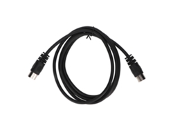 Adaptador Cabo Extensão Din 5pin Macho Para Macho 1,5m Pvc Flexível Para Equipamentos Av