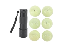 2026-6 Pelotas De Golf Luminosas Para Deportes Nocturnos Fluorescentes Brillantes De Largo Duración Para Hombres Y Mujeres