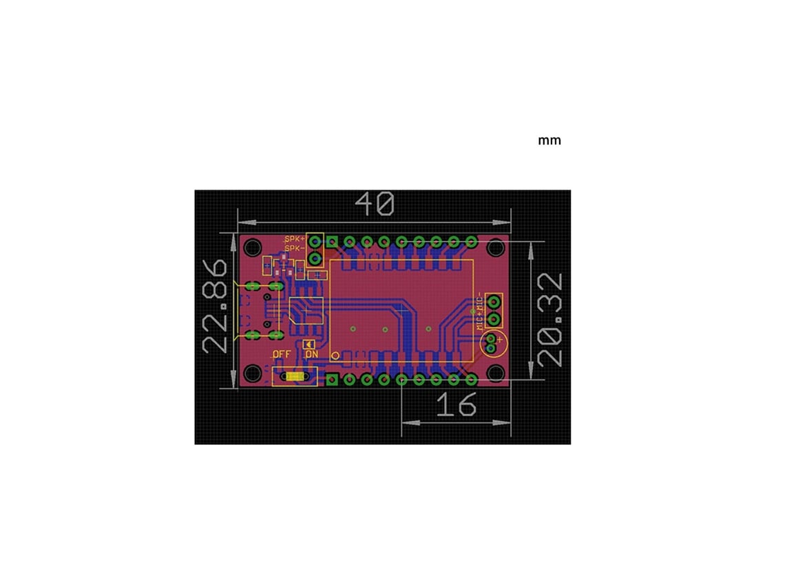 Placa De Desarrollo De Módulo De Reconocimiento De Voz Inteligente Con Ia, Control Fuera De Línea E Interfaz Micro Usb.