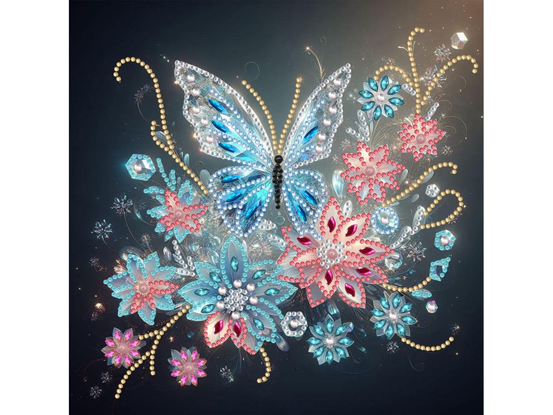 Pintura de diamante SIURN Ab39, manualidades, decoración del hogar (30 x 30 cm)