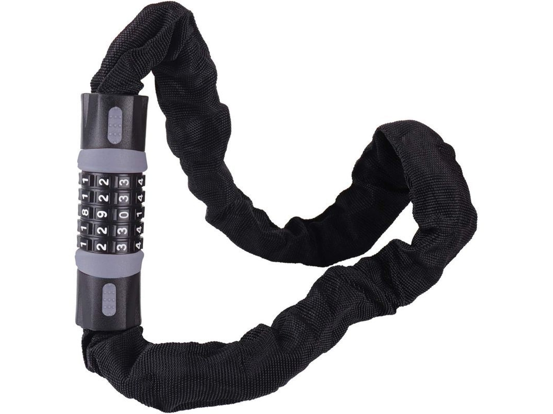 Candado Para Bicicleta Con Código De 5 Dígitos, Freno De Motocicleta Y Scooter, Combinación Ajustable, 90/100 Cm, Seguro Y Resistente Al Robo.