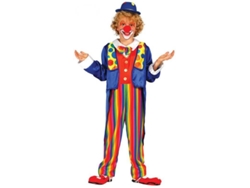 Disfraz de Niño DISFRAZZES Payaso A Rayas Multicolores (Talla: 3 a 4 años)