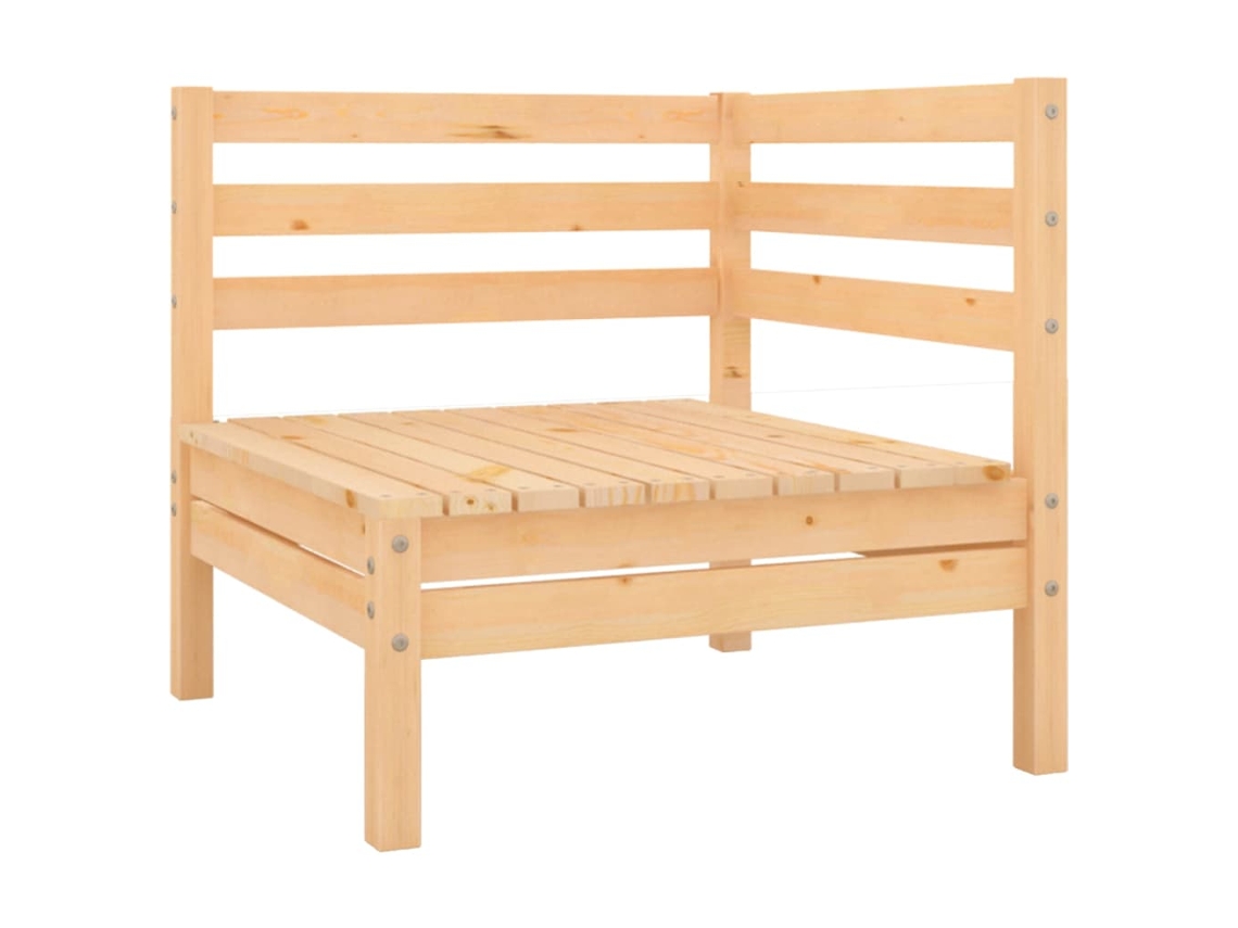 Maison Exclusive - Juego De Muebles De Jardín 4 Piezas Madera Maciza De Pino