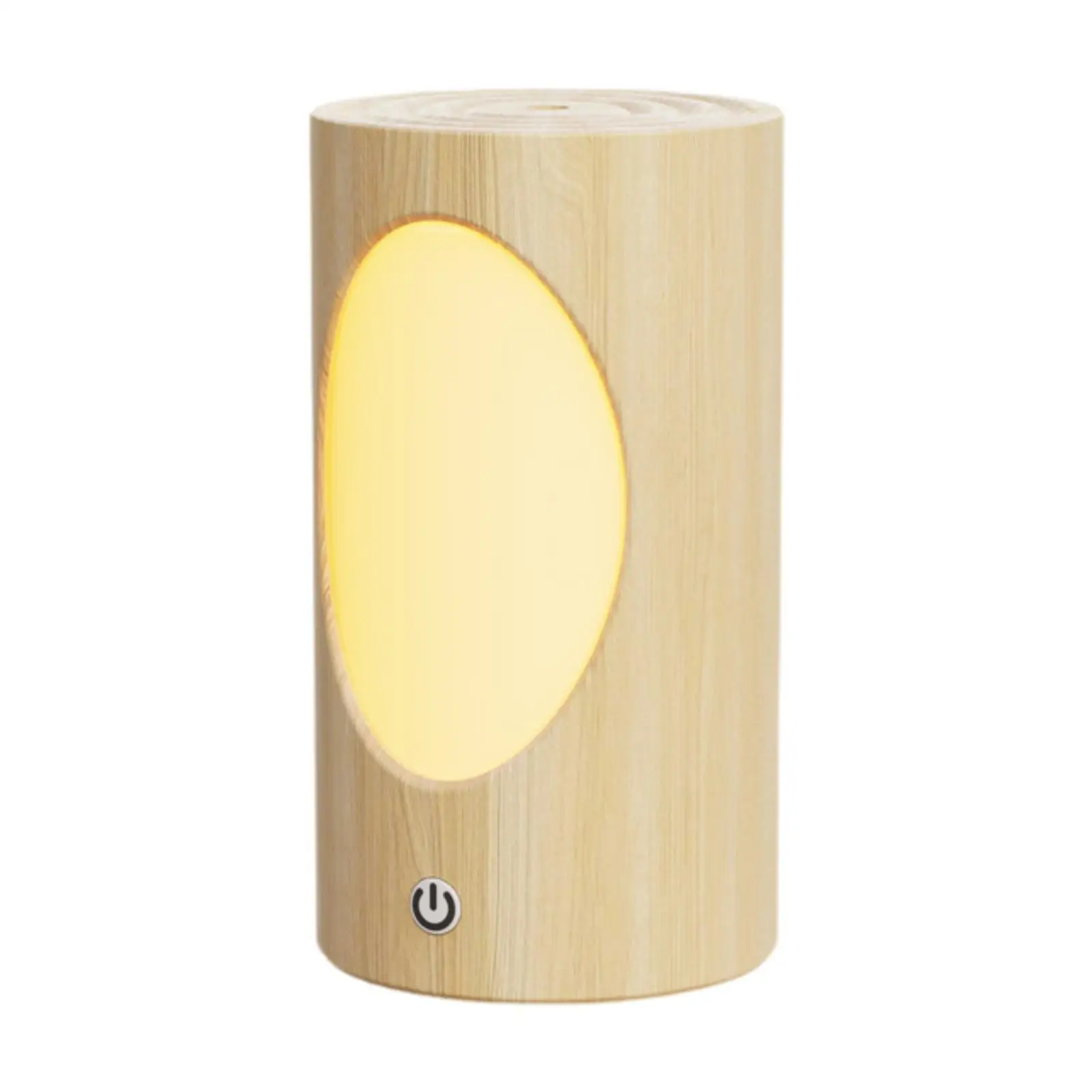 Humidificador de Sobremesa (Color Madera), Humidificador Personal, Ligero, Exclusivo y Compacto con Diseño Elegante, 600ml.