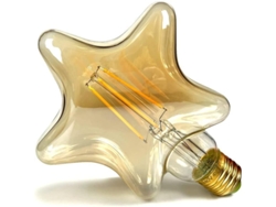 Bombilla Led Vintage De 4w, Luz Blanca Cálida 2700k, Cristal, Base G125 E27, 220/240v