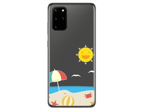 Carcasa Samsung Galaxy S20+ Plus TUMUNDOSMARTPHONE Dibujos Transparente Multicolor