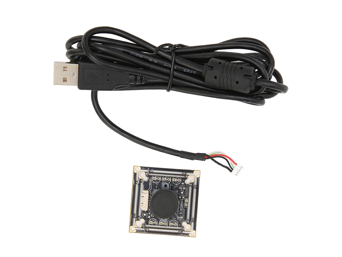 Módulo De Cámara Usb De 2 Mp Y 1080p Con Gran Angular De 90 Grados Para Uso Industrial En Interiores.