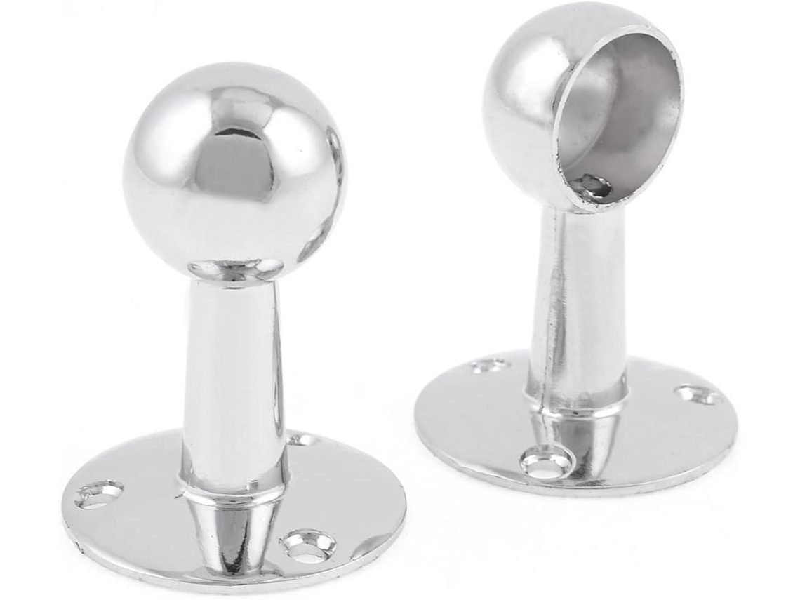 Piezas 2 Barra Colgar Toallas Ropa Tono Plateado, 22 Diámetro (a8f2a6275a036374af821704ea644c8c)