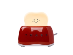 Lámpara de noche recargable con efecto tostado para dormitorio, luz amarilla cálida de 3000k, 1200 mAh, con temporizador y regulable.