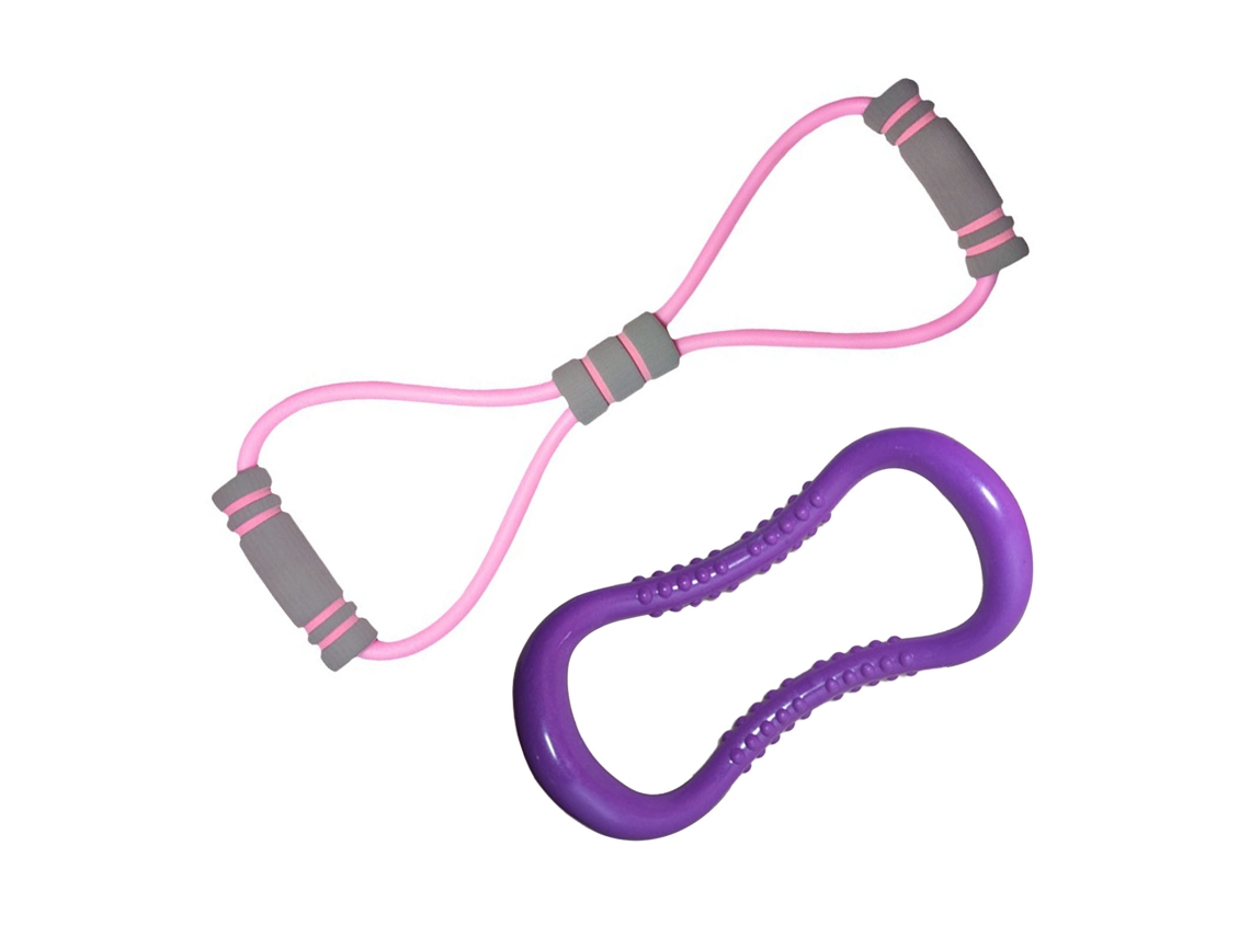 Urbannova-banda Elástica Fitness Figure 8 Para Mujer