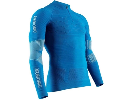 Camiseta de Hombre para Running X-BIONIC Effektor Azul (S)
